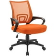 thumbnail image 1 of Walnew Mid Back Office Desk Chair with Lumbar Support Computer Ergonomic Mesh Chair with Armrest (Orange), 1 of 7