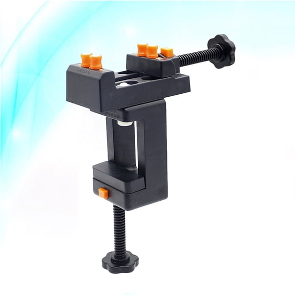 Walnut Carving Table Vise with Adjustable Feet for Firm Clamping and Handheld Use