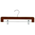 thumbnail image 1 of Walnut & Chrome Pant/Skirt Hanger, 1 of 1