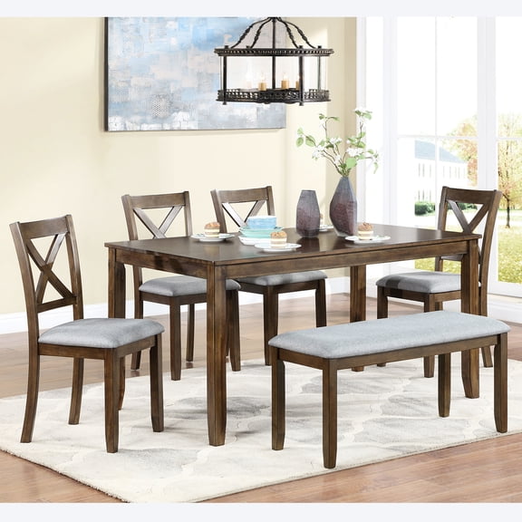Walnut Color, Space-Saving Design | Daily Meals - Combine Style and Function