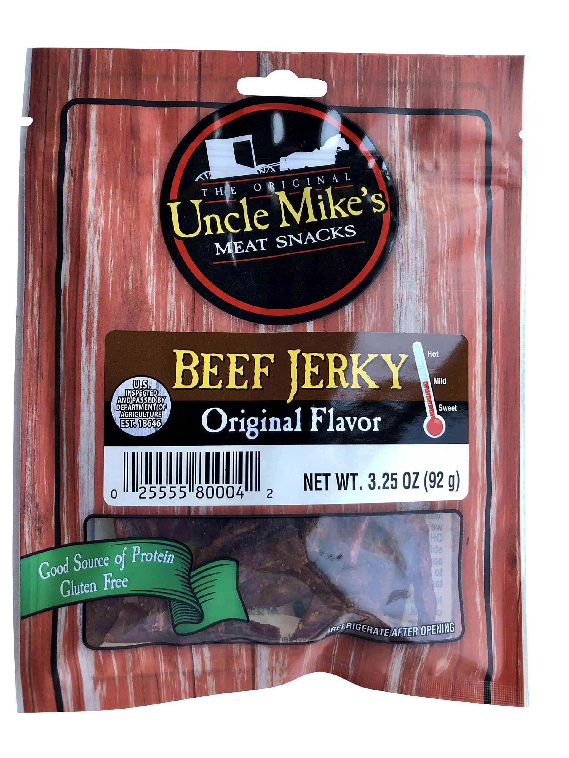 Walnut Creek Amish Foods MMF7 Beef Jerky Original 3.25 oz Package