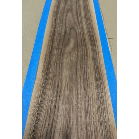 Walnut Flat Cut wood veneer sheet 8" X 50" raw no backing 1/42" thickness