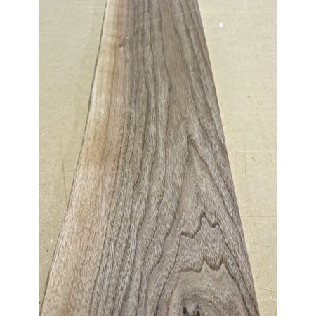 Walnut Flat Cut wood veneer sheet 8" x 76" raw no backing 1/42" thickness