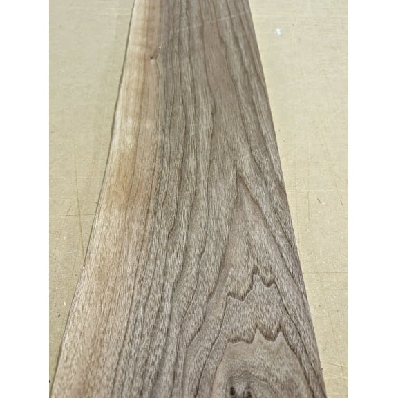 Walnut Flat Cut wood veneer sheet 8" x 76" raw no backing 1/42" thickness