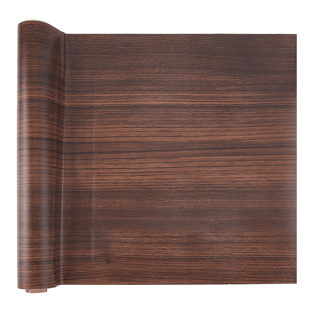 Walnut Grain Waterproof Table Cabinet Decal 10m/32.8ft Length Contact Paper Walnut Texture Vinyl Decorative Film 40cm Wide Matte Thickened