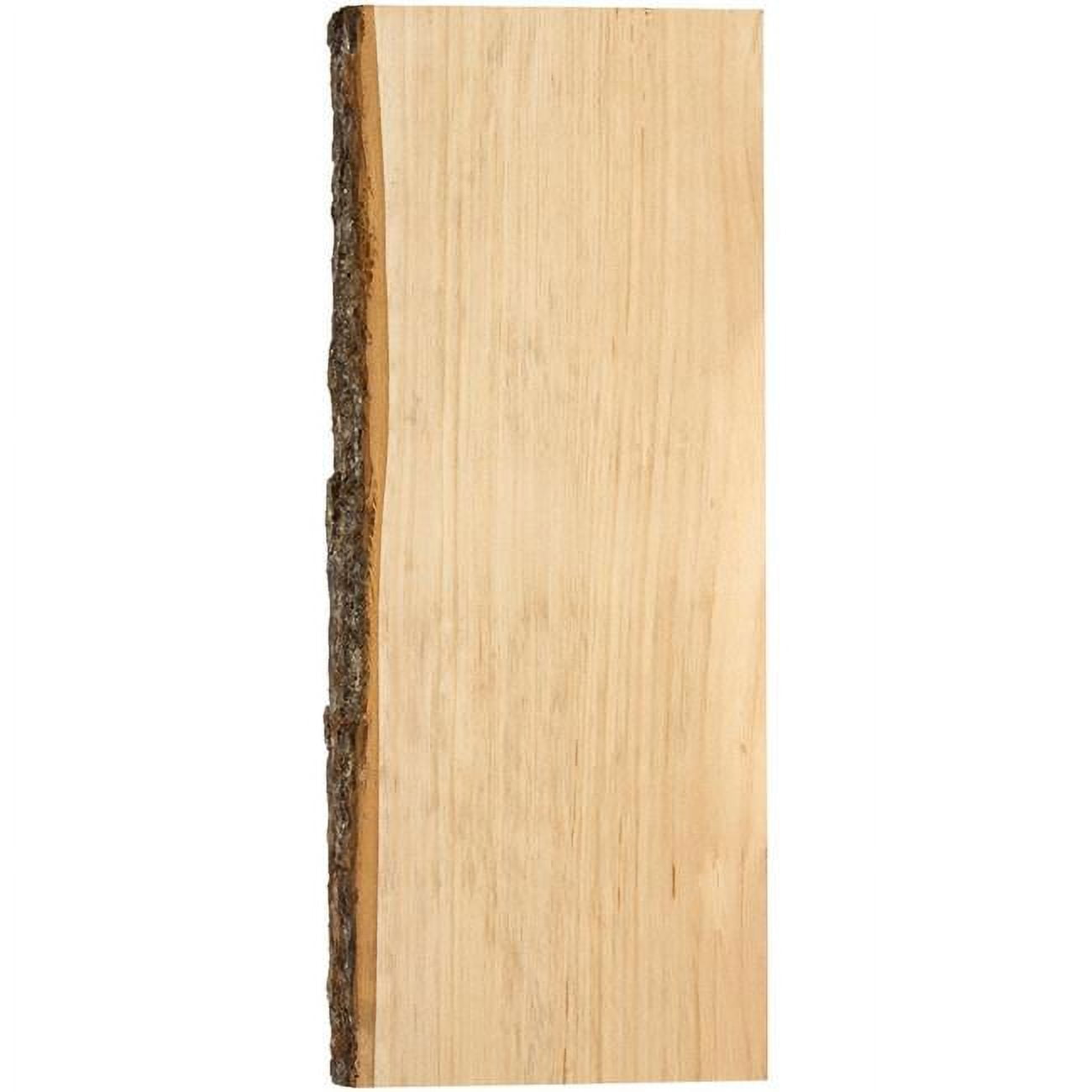 Walnut Hollow Basswood Bark Edge Plank-5"X18"