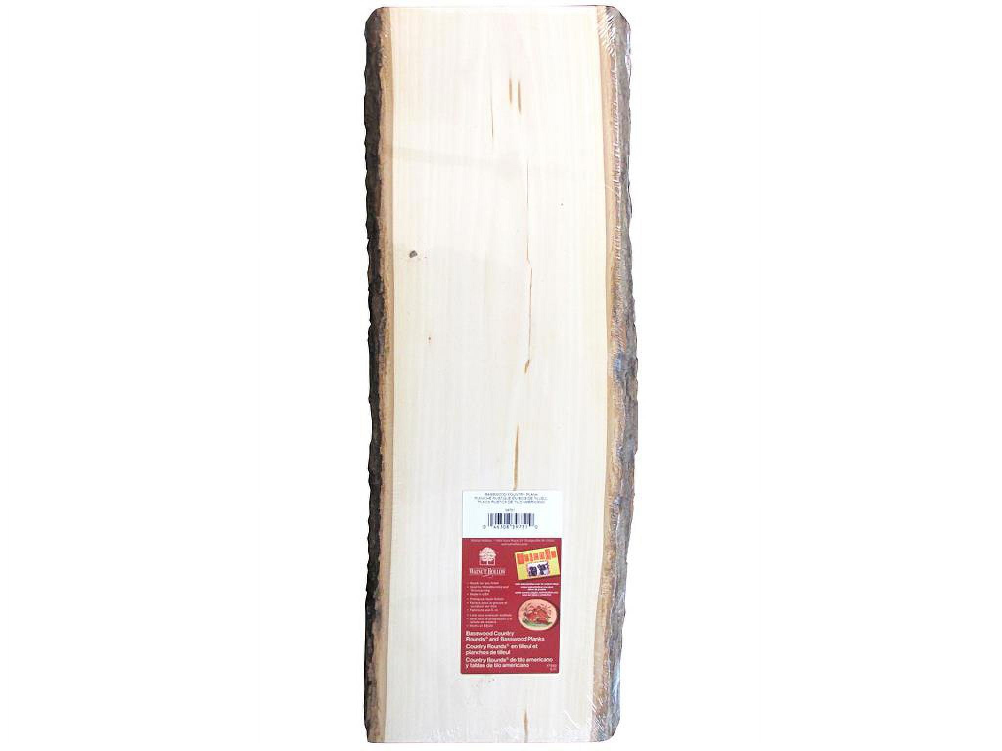 Walnut Hollow Basswood Country Plank 79x23"