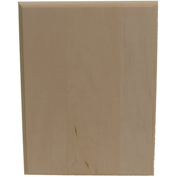 Walnut Hollow Basswood Rectangle Plaque-6"X8"X.75"