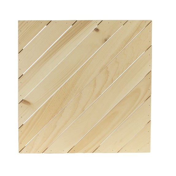 Walnut Hollow Diagonal Rustic Pallet Unfinished Wood