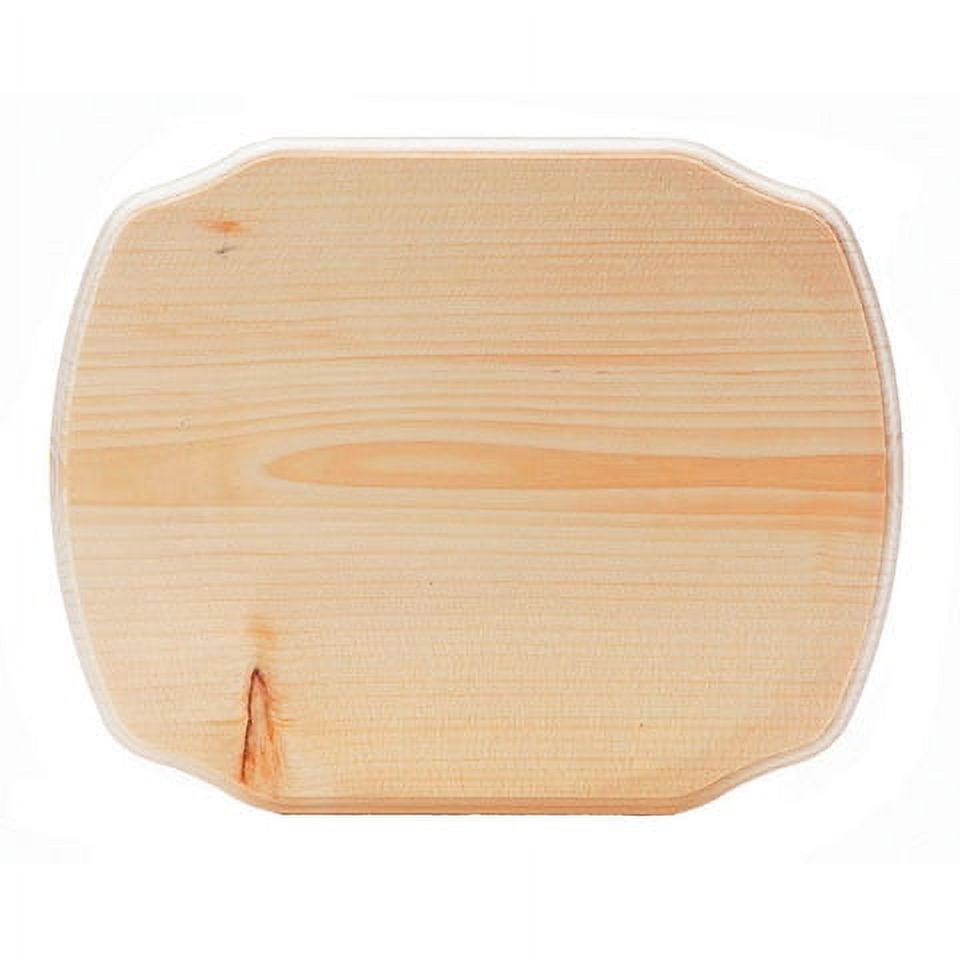 Walnut Hollow Pine Circle Plaque, 8 by 8 by 0.63-Inch