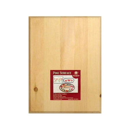 Walnut Hollow Rectangle Pine Plaque 9 x 12