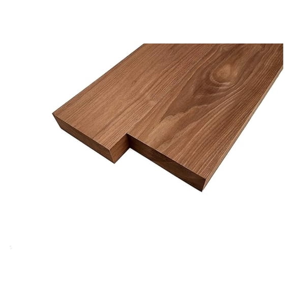 Walnut Lumber Board - 1 3/4" x 6" (1 3/4" x 6" x 12" (2 Pieces))