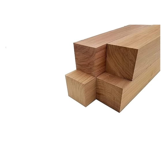 Walnut Lumber Turning Blank Squares - 3" x 3" (4 Pcs) (3" x 3" x 6")