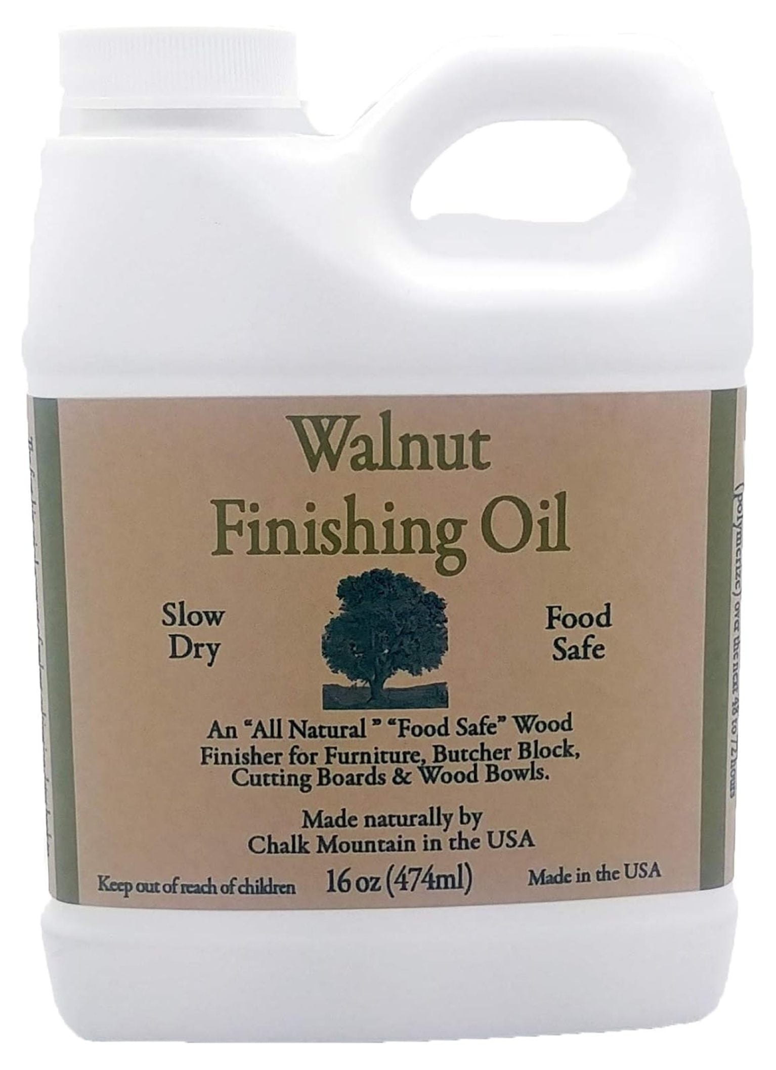 Walnut Oil Finisher Food Safe Preserve & Beautify Finished & Unfinished Wood 8oz Bottles 2