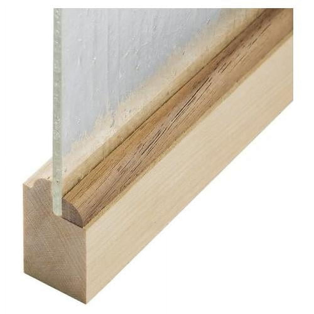 Walnut Quarter Round Real Hardwood Molding, 48" Length