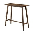 thumbnail image 1 of Walnut Rectangular Bar Table, 1 of 5