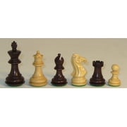 Walnut Stained Triple Weighted Chessmen