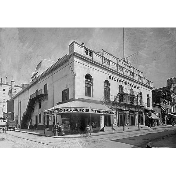 Walnut Street Theater, Philadelphia, PA #2 Fine art canvas print (20" x 30")