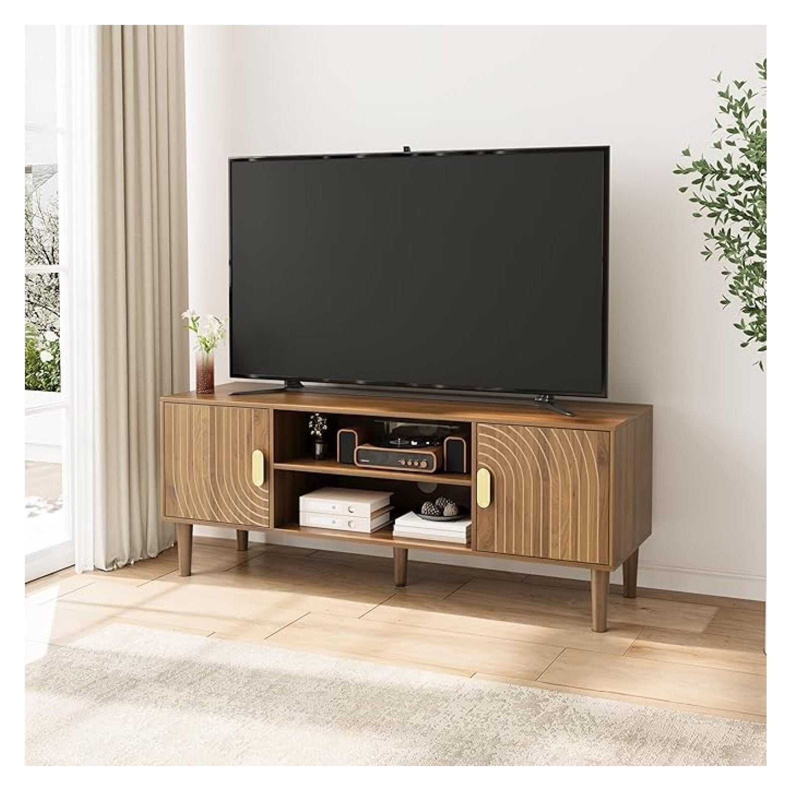 Premium Tv Cabinet With Adjustable Panels