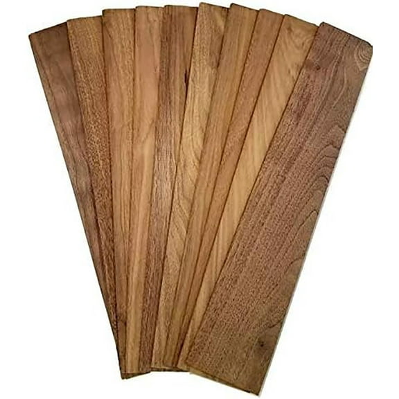 Walnut Thin Sawn Lumber Board Blank - 1/8" x 3" x 18" (25 Pcs)