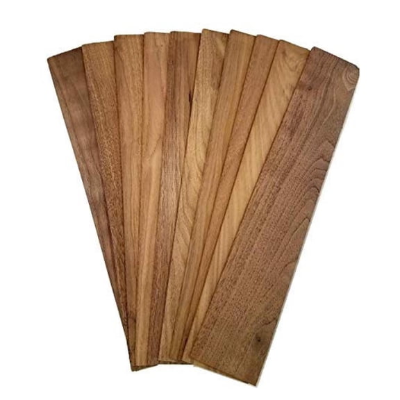 Walnut Thin Sawn Lumber Board Blank - 1/8"x 3" x 18" (25 pcs)