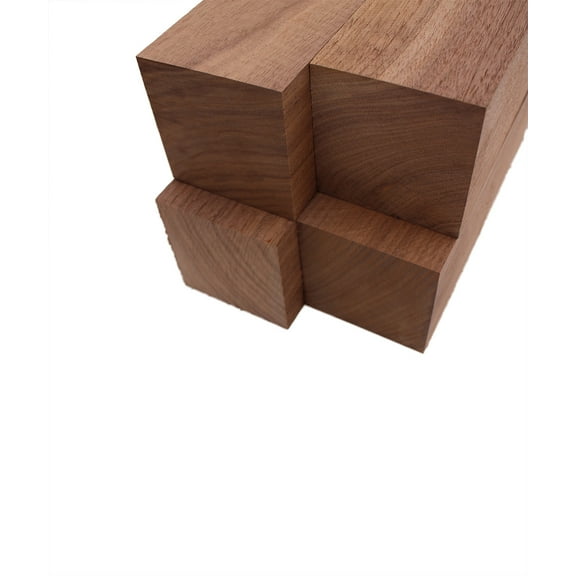 Walnut Turning Blank Squares - 3" x 3" (4 Pcs)