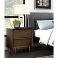 thumbnail image 1 of Walnut Veneer Construction / Mid - Century Modern Bedroom Decor / Spacious Drawers for Storage, 1 of 3