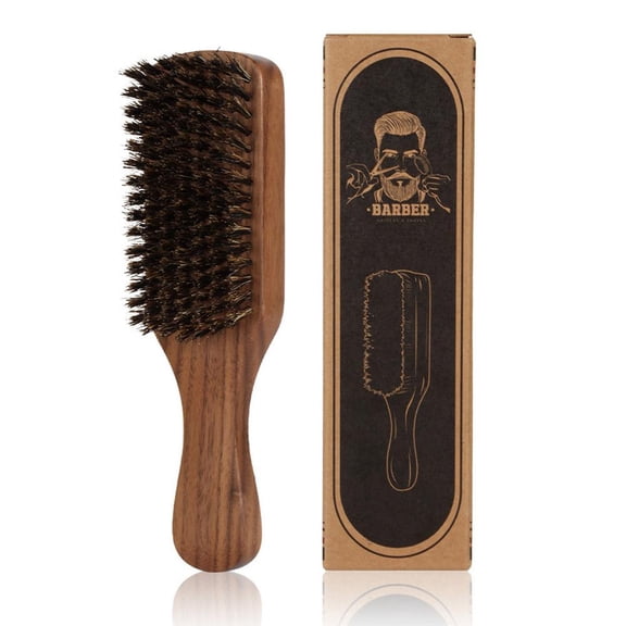 Walnut Wood Boar Bristle Beard Comb Beard Care Styling Hair Comb