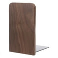 thumbnail image 1 of Walnut Wood Desktop Organizer Desktop Office Home Bookends Book Ends Stand Holde, 1 of 11