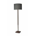 thumbnail image 1 of Walnut Wood Finish Floor Lamp with Simple Cabin Style, 1 of 2
