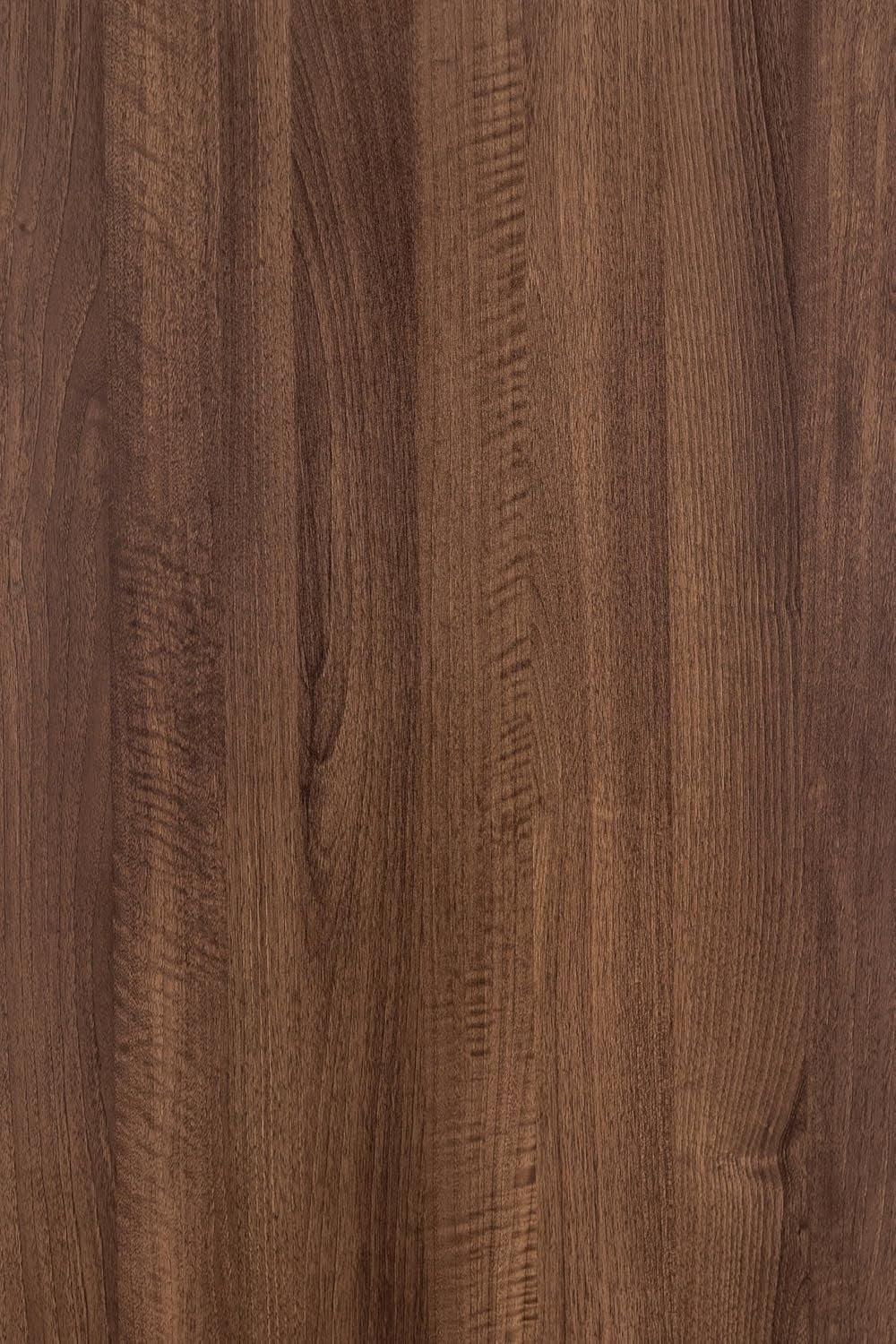 Walnut Wood Grain Contact Paper for Countertops Cabinets Thicken Wood Peel and Stick Wallpaper Waterproof Removable Self-Adhesive Vinyl Sticker Paper Faux Wooden Look Decor Roll 16x78 inch