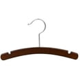thumbnail image 1 of Walnut Wooden Baby Hanger 10", 1 of 1