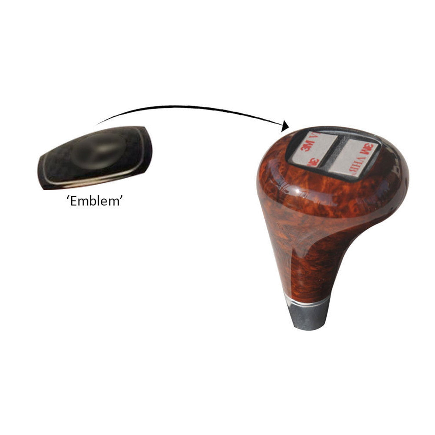 Walnut Wooden Gear Shift Knob for MercedesBenz SLClass