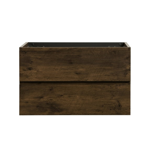 Walnut color - 20% more storage - Wall - cabinet in bathroom - Tidy space