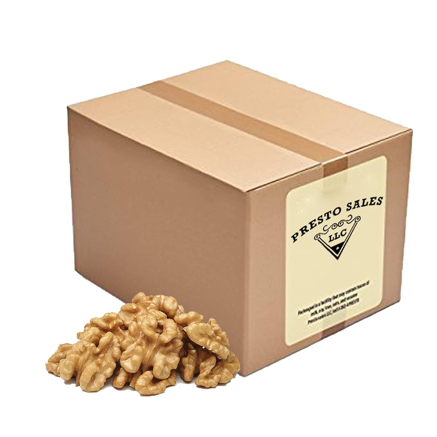 Walnuts, "Fresh N' Tasty" Light Halves and Pieces Raw, LowCarb, HighProtein, Shelled Fresh