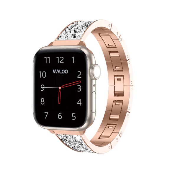Waloo Diamond Studded Bracelet Replacement Band For All Apple Watch Series