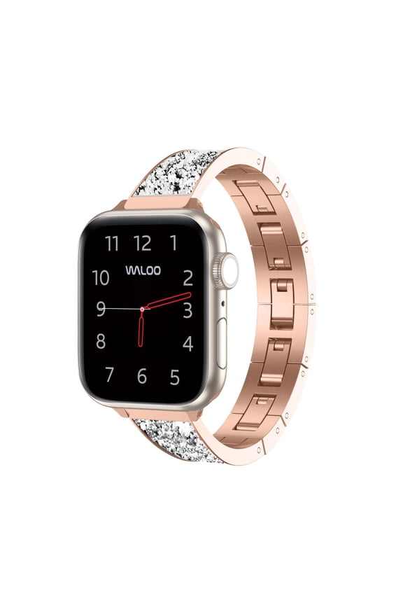 Diamond Studded Bracelet Replacement Band For All Apple Watch Series