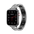 thumbnail image 1 of Waloo Diamond Studded Bracelet Replacement Band For All Apple Watch Series, 1 of 11