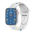 thumbnail image 1 of Waloo Hanukkah/Holiday Fun Silicone Sport Band Compatible With All Apple Watch Series, 1 of 11