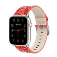 thumbnail image 1 of Waloo Leather Bling Shiny Replacement Band For All Apple Watch Series, 1 of 10