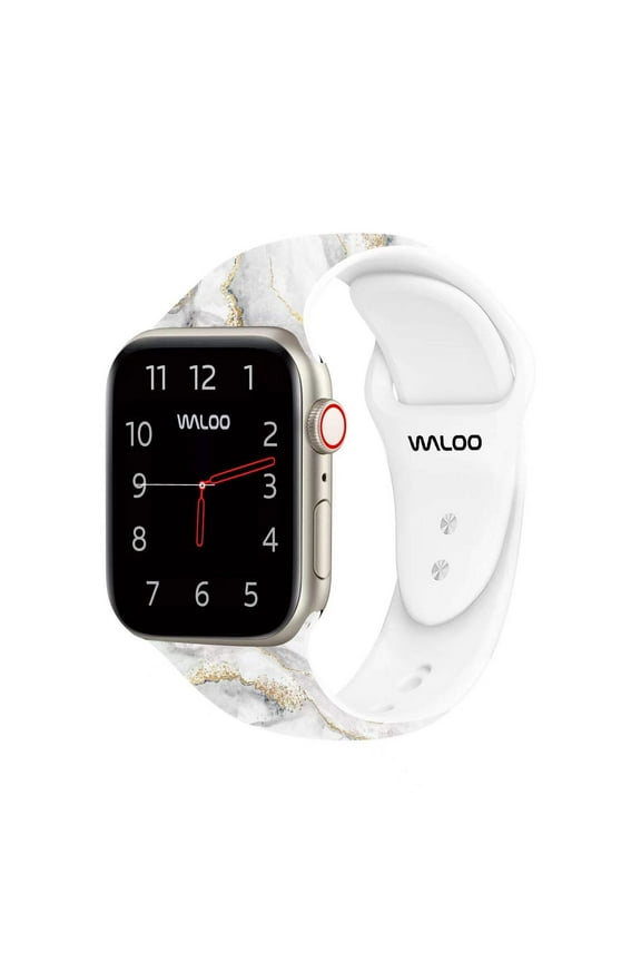 Marble Silicone Sport Replacement Band For All Apple Watch Series