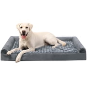 KSIIA 41" Orthopedic Pet Couch for XLarge Dogs Waterproof Dog Beds with Memory Foam And Washable Cover