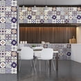 thumbnail image 1 of Walplus Denin Azulejo Victorian Backsplash Peel and Stick 144pcs 34.88sf, 1 of 5