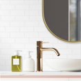 thumbnail image 1 of Walplus Peel and Stick Backsplash London Minimalist Brilliant All-White 3D Tile Decals 36 Sheets 12" x 6", 1 of 10