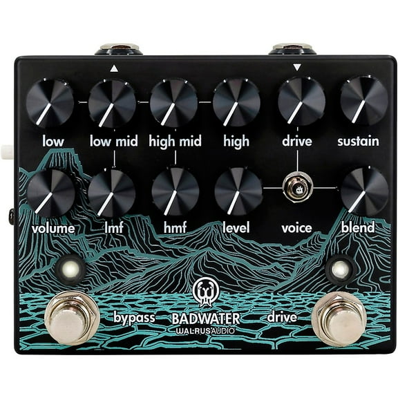 Walrus Audio Badwater Bass Preamp DI