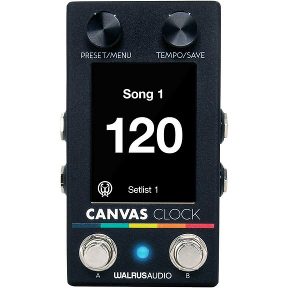 Walrus Audio Canvas MIDI Clock Black
