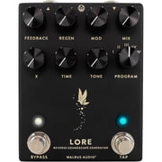 Walrus Audio Lore Reverse Soundscape Generator Delay/Reverb/Pitch/Modulation Effects Pedal Black