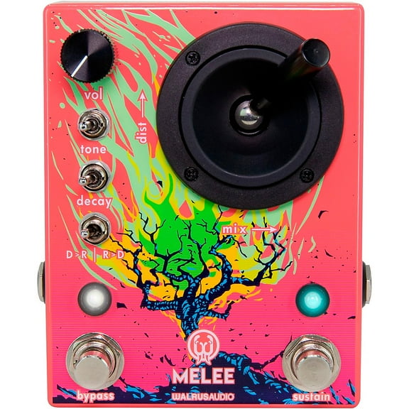 Walrus Audio Melee Wall of Noise Reverb Distortion 900-1069