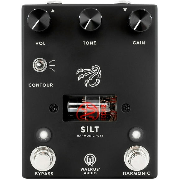 Walrus Audio Silt Harmonic Tube Fuzz Effects Pedal Black