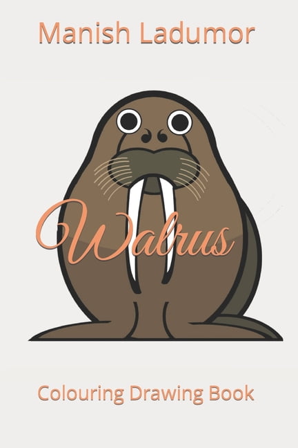 Walrus: Colouring Drawing Book (Paperback)